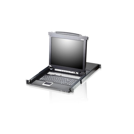 ATEN 8-Port 17" LCD KVMP Switch - High-Performance, Reliable & Efficient (CL5708M-ATA-2XK06A1)